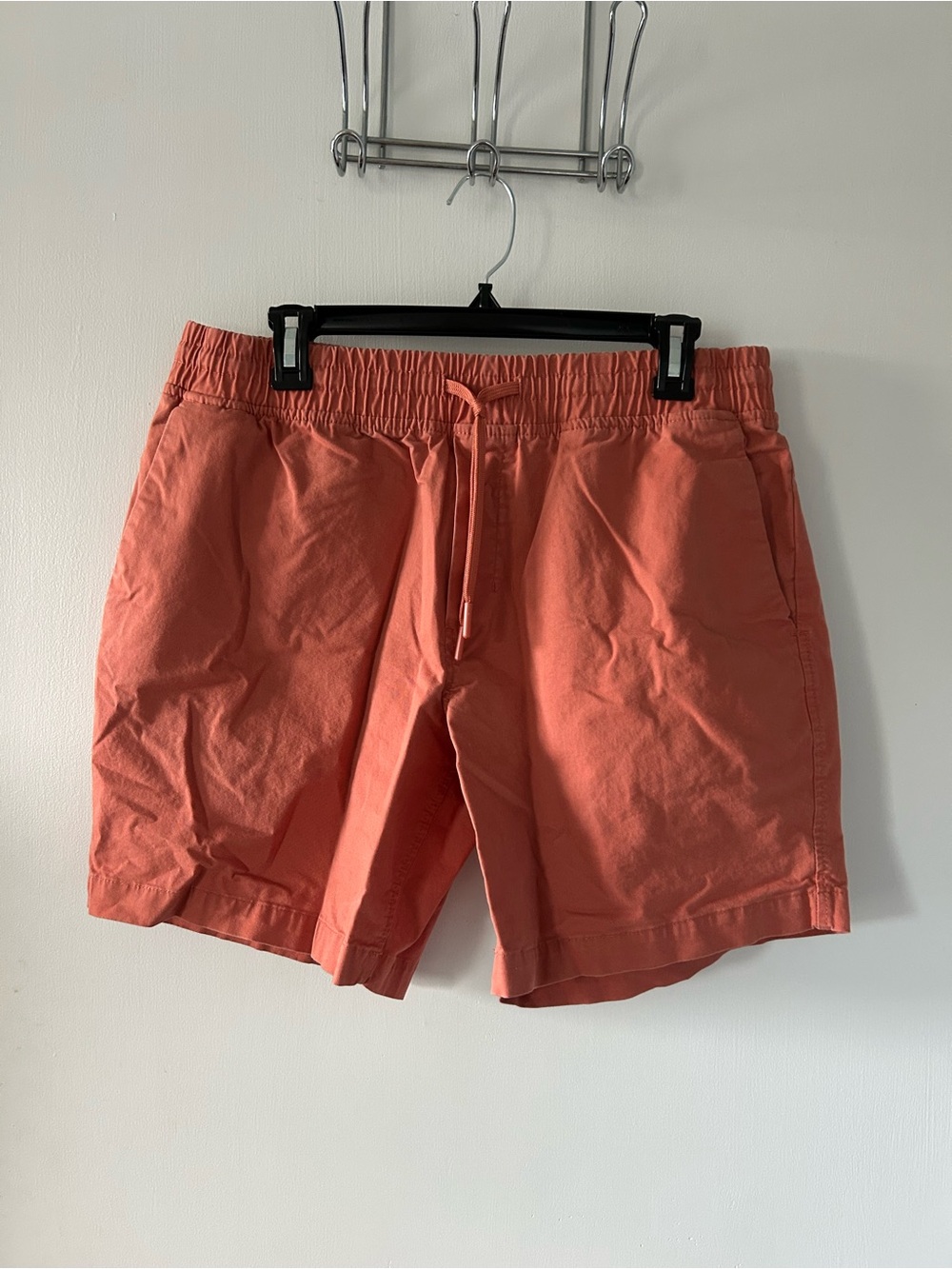 Calvin Klein Coral Drawstring Athletic Shorts